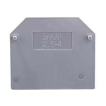 魏德米勒 SAKDU 系列端子挡板 SAKAP 2.5-4