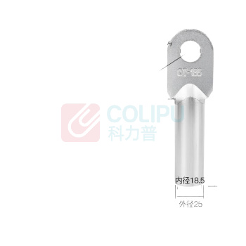 汇君 HJUN 国标A级铜鼻子加厚紫铜接线端子电缆接头线耳 DT-185 185mm²