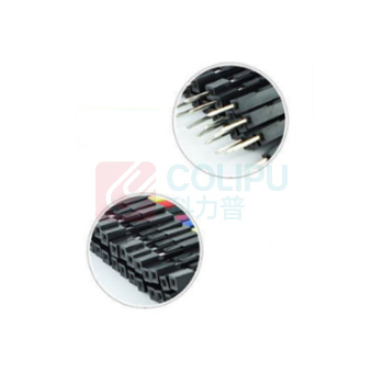 罗德力 公对母接排线端子 2.54mm (40p/排)10cm