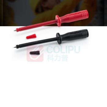 汇君 HJUN 2mm测试探针仪器仪不锈钢测试钩1000V4mm插孔 tz011-r (红色)