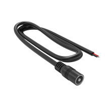 汇君 HJUN DC电源公母头线加粗连接线12V10A接头线18awg0.75平方 DC5.5*2.1母头长1m DC-m100-5521-075