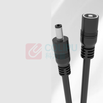 汇君 HJUN DC电源公母头线加粗连接线12V10A接头线18awg0.75平方 DC5.5*2.1母头长2m DC-m200-5521-075