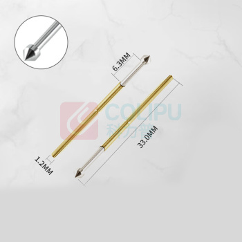 汇君 HJUN 探针测试针可伸缩弹簧顶针PCB电路板烧录芯片 P100-E3 P100-E3-10 10个/包
