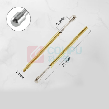 汇君 HJUN 探针测试针可伸缩弹簧顶针PCB电路板烧录芯片 P100-D3 P100-D3-10 10个/包