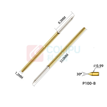 汇君 HJUN 探针测试针可伸缩弹簧顶针PCB电路板烧录芯片 P100-B P100-B-10 10个/包