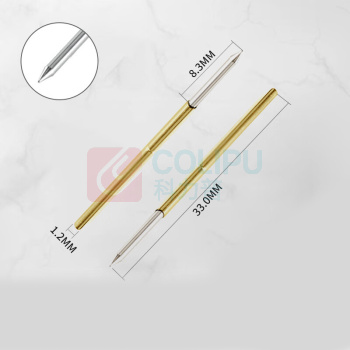 汇君 HJUN 探针测试针可伸缩弹簧顶针PCB电路板烧录芯片 P100-B P100-B-10 10个/包
