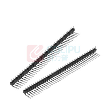 汇君 HJUN 双排排针圆2.54mm间距2.0单双排针 单排针2.54mm 40pin-SZ254-w-10 (白色) 10根/包