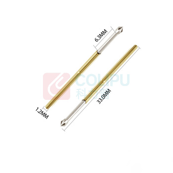 汇君 HJUN 探针测试针可伸缩弹簧顶针PCB电路板烧录芯片 P100-LM2 P100-LM2-10 10个/包
