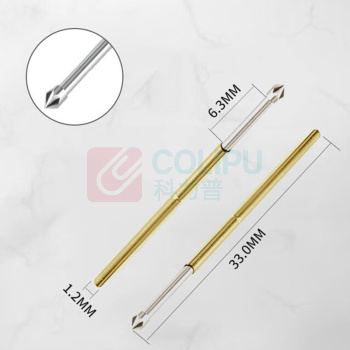 汇君 HJUN 探针测试针可伸缩弹簧顶针PCB电路板烧录芯片 P100-LM2 P100-LM2-10 10个/包