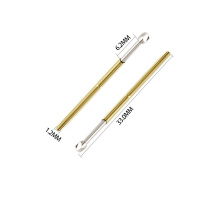 汇君 HJUN 探针测试针可伸缩弹簧顶针PCB电路板烧录芯片 P100-T3 P100-T3-10 10个/包