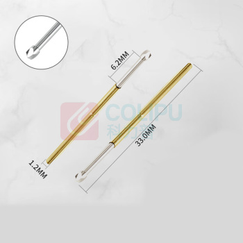 汇君 HJUN 探针测试针可伸缩弹簧顶针PCB电路板烧录芯片 P100-T3 P100-T3-10 10个/包