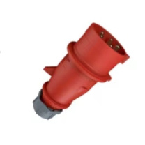曼奈柯斯 防水工业插头 16A-6H/380-415V 5芯3P+E防水等级:IP44