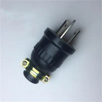 东恒 防水橡皮三孔插头 220V/10A