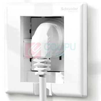 施耐德 Schneider 插座面板 C2E426O 10S WG C1 皓朗系列10A 86型冰箱专用插座 (格调金)