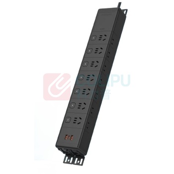 飞利浦 PHILIPS 分控侧插插座 7+7位+2A1C(PD30W) 1.8m