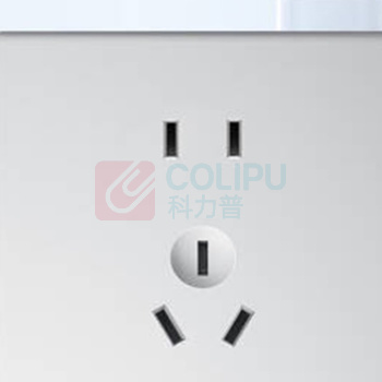 曼科 MANK 正五孔插座10A J52 86型暗装