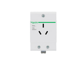 施耐德 Schneider 电气模数化插座 EA9XN310 2P+E 10A 3孔 AC250V