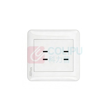 施耐德 Schneider 二二孔插座 10A
