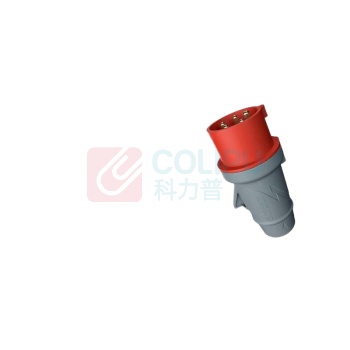 曼奈柯斯 工业防水插头插座连接器三相电公母对接耦合航空大电流 3207 16A 5P 380V IP44 5芯