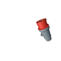 曼奈柯斯 工业防水插头插座连接器三相电公母对接耦合航空大电流 3207 16A 5P 380V IP44 5芯