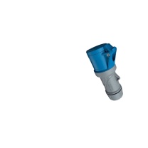 曼奈柯斯 工业连接器插头母头插座单相电公母对接耦合航空大电流 3402 3芯 16A 3P 220V IP44