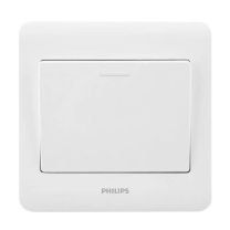 飞利浦 PHILIPS 面板开关 913713903001 250V 一位单控 昕颖系列 (白色)