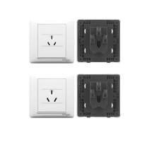 施耐德电气 Schneider Electric 二/三极插座 A3E426_10U (白色) 10A 250V 新国标