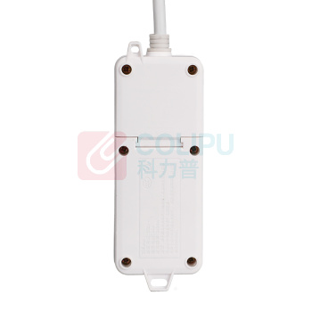 赛时工控 SHSSGK 移动式排插 SKSC8-10010D 一位5孔 一位2孔 10A 250V 2500W 125*50*30mm (蓝白)