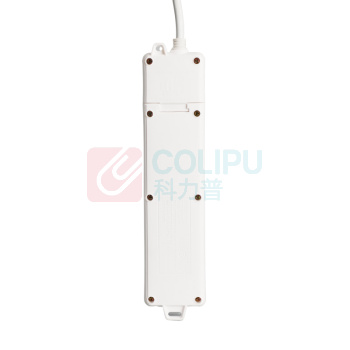 赛时工控 SHSSGK 移动式排插 SKSC8-6860 四位5孔 10A 250V 2500W 225*55*30mm (白)