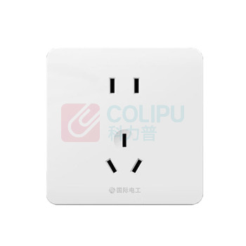 国际电工 墙壁插座 DT-3 3孔 10A 