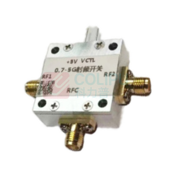 荃玟 QM 0.7-5GHz 20W高功率SPDT开关 单刀双掷射频开关 QM-SW-20T