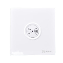 国际电工 86型暗装感应声控光控开关 220v 200W 二线声光控开关 (白色)