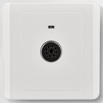 璐克斯 二线制声光控开关 500W二线制 (白色) 货期35天
