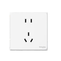 施耐德电气 Schneider Electric 五孔插座面板 A3T426P210FS_WE_C1