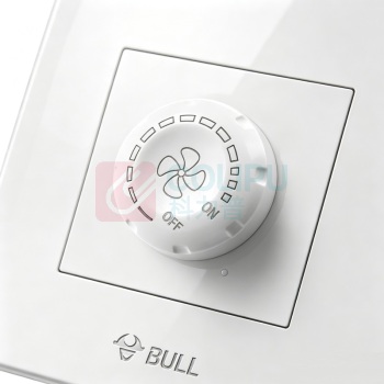 公牛 BULL 调速旋钮开关 GN-G07D102D (白色) 订货号 12200194
