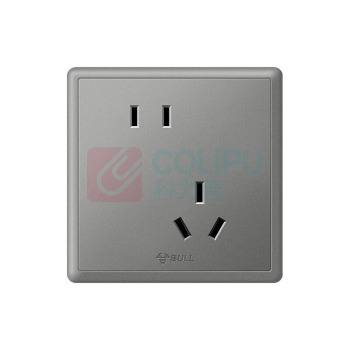 公牛(BULL) 电源插座 G36Z223A 1个/个 销售单位:个 (电源插座\250V 10A 墙面暗装 单相2、3极 86型) (计量单位:个)