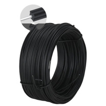 奕澜 扎丝包塑 镀锌捆绑包装铁扎带工业绑扎线 YL3755 0.75mm, 55米*2 (黑)