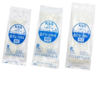 KSS 扎带 CV-250 (宽4.8*长250mm)100根/包 (白色)