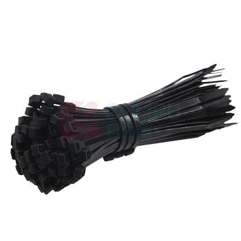 秋森 尼龙扎带 10×400mm 秋森 QIUTION尼龙扎带 塑料绑带 捆扎带 束线扎线带 黑色 国标 (黑色)