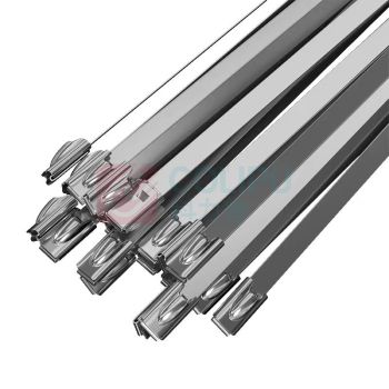 森美 304不锈钢自锁式绑带 4.6*400mm 请按100根的倍数下单
