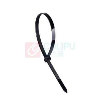 罗德力 自锁式塑料尼龙扎带 7.5*350mm 100条/包 (黑色)