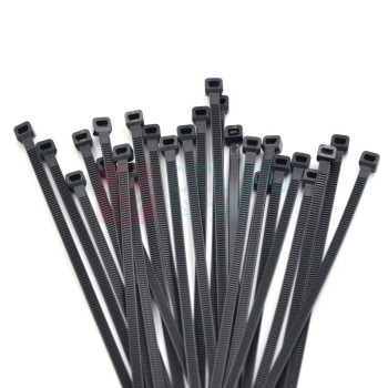 罗德力 国标自锁式尼龙扎带 4.8mm*200mm 50条 (黑色)