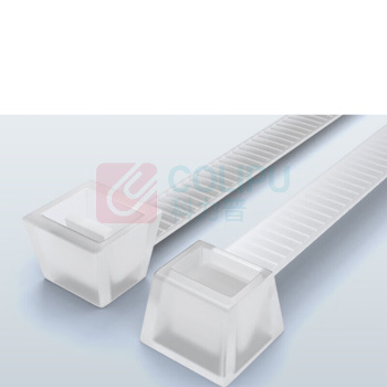 汇君 HJUN 尼龙扎带自锁式塑料卡扣固定强扎线带捆扎带 长300*宽2.8mm zd-4300-250 (白色) 250根/包