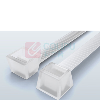 汇君 HJUN 尼龙扎带自锁式塑料卡扣固定强扎线带捆扎带 长200*宽3.4mm zd-bl-100 (黑色) 100根/包