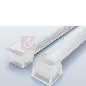 汇君 HJUN 尼龙扎带自锁式塑料卡扣固定强扎线带捆扎带 长200*宽2mm zd-3200-500 (白色) 500根/包