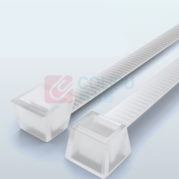 汇君 HJUN 尼龙扎带自锁式塑料卡扣固定强扎线带捆扎带 长150*宽2mm zd-3150-1000 (白色) 1000根/包