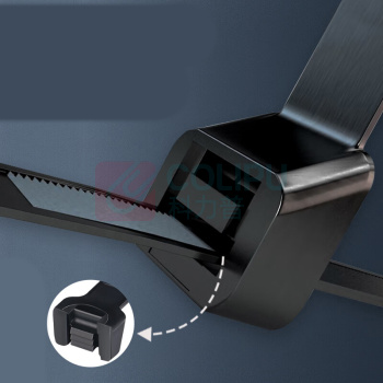 汇君 HJUN 彩色尼龙塑料锁扣扎带自锁式卡强拉力固定绑带束线带 3.6*150 ZD-36150-R-500 (红色) 500根/包