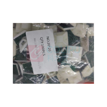 朗通 自粘式扎带固定座 20*20