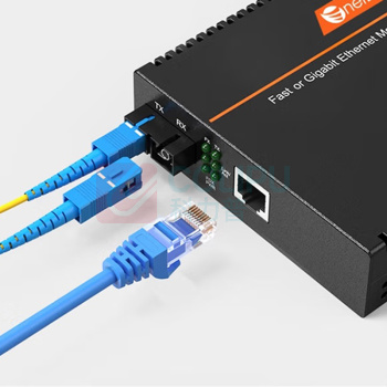 netLINK 光纤收发器 HTB-GS-03/20A 传输速率:千兆 接口类型:1光1电 类型:单模单纤