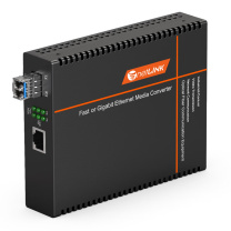 netLINK 光纤收发器 HTB-GS-03/SFP-20KM-N 输速率:千兆 接口类型:1光1电 类型:单模双纤